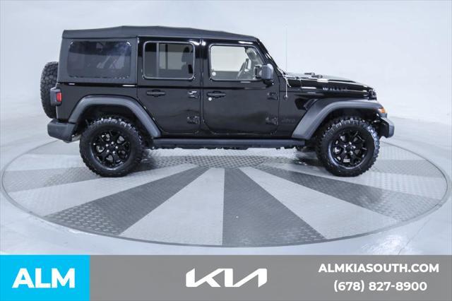 used 2022 Jeep Wrangler Unlimited car, priced at $36,970