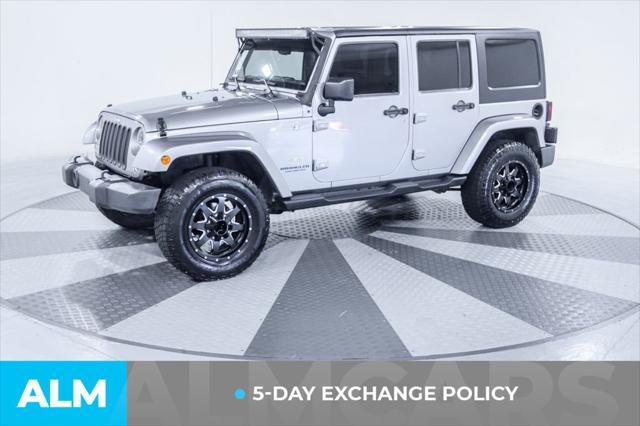 used 2015 Jeep Wrangler Unlimited car, priced at $18,920