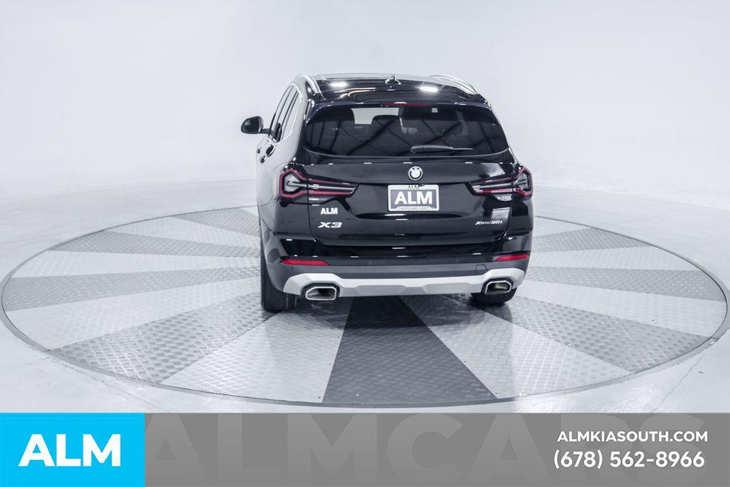 used 2022 BMW X3 car, priced at $30,420