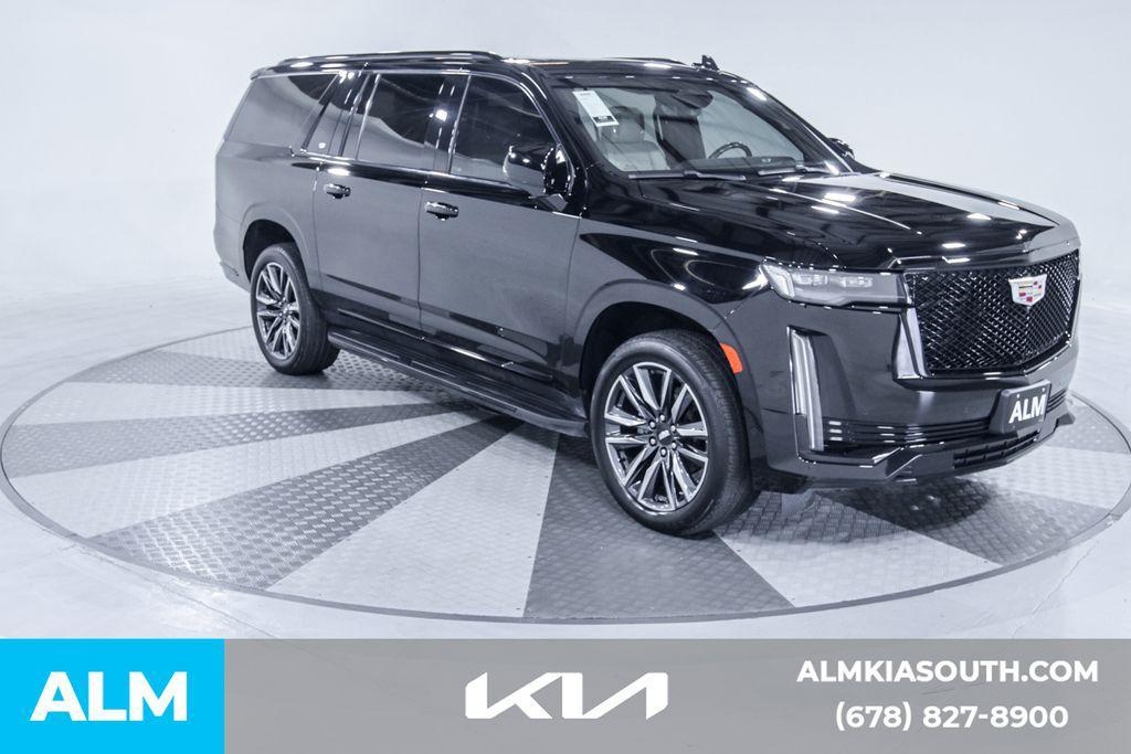used 2021 Cadillac Escalade ESV car, priced at $59,870