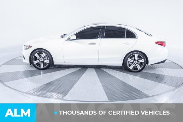 used 2022 Mercedes-Benz C-Class car, priced at $32,460