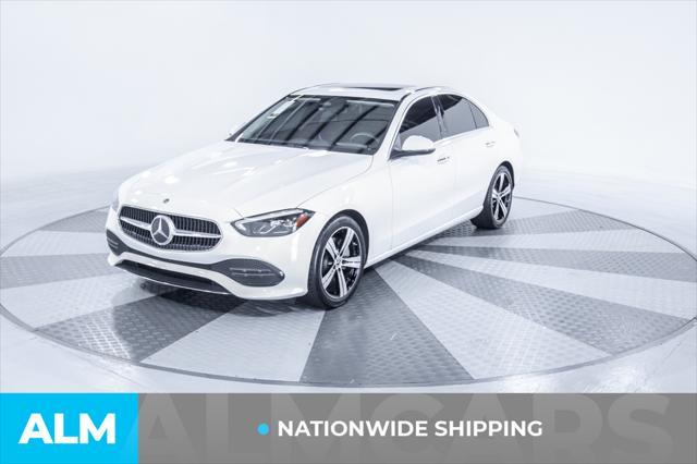 used 2022 Mercedes-Benz C-Class car, priced at $32,460