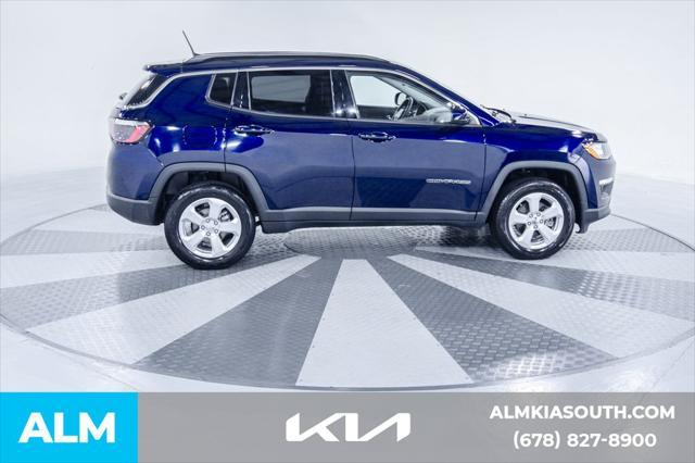 used 2021 Jeep Compass car, priced at $18,220