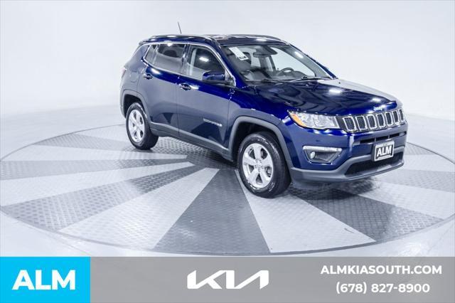 used 2021 Jeep Compass car, priced at $18,220