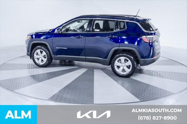 used 2021 Jeep Compass car, priced at $18,220