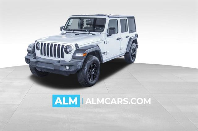 used 2020 Jeep Wrangler Unlimited car, priced at $31,220