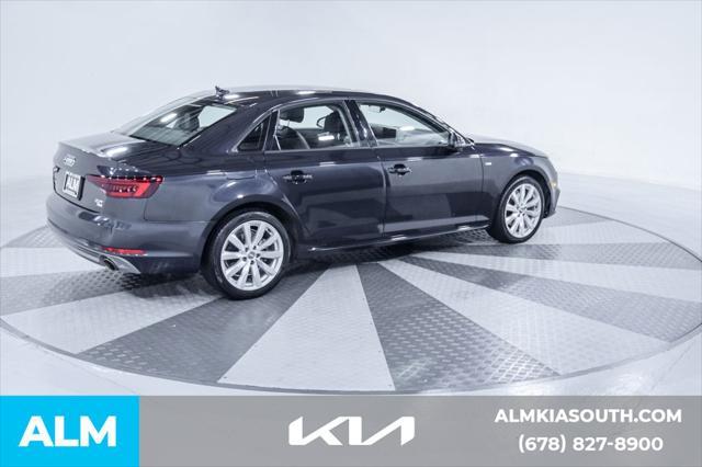 used 2018 Audi A4 car, priced at $17,920