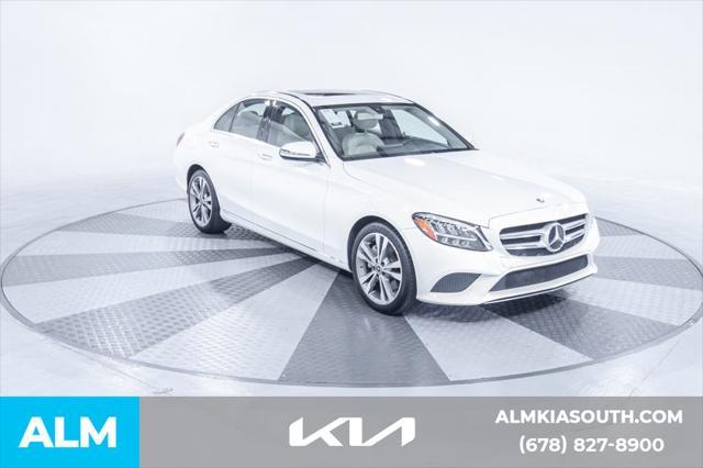 used 2019 Mercedes-Benz C-Class car, priced at $19,920