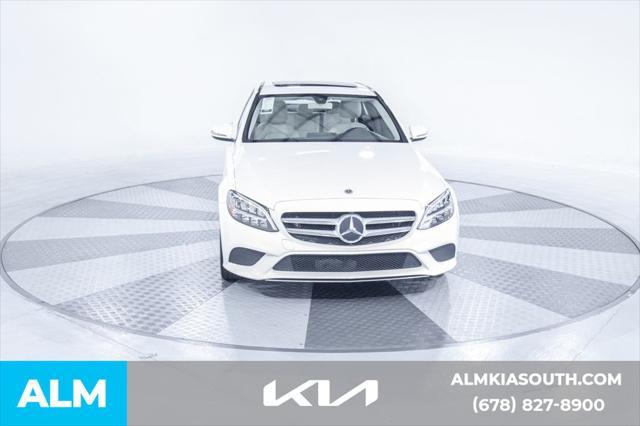 used 2019 Mercedes-Benz C-Class car, priced at $19,920