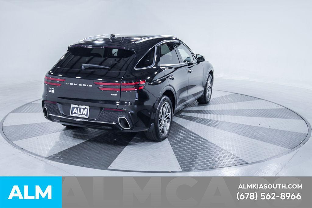 used 2023 Genesis GV70 car, priced at $33,960