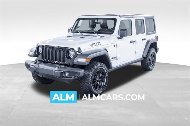 used 2020 Jeep Wrangler Unlimited car, priced at $29,820