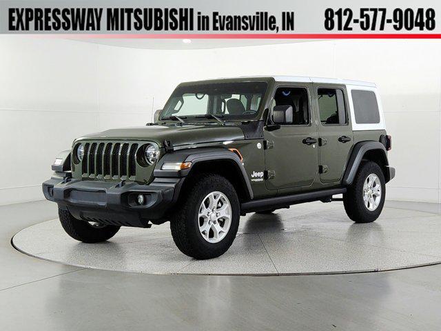 used 2021 Jeep Wrangler Unlimited car, priced at $32,990