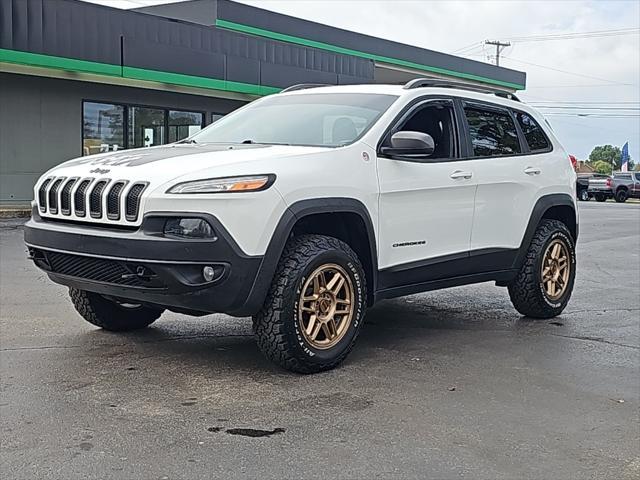 used 2017 Jeep Cherokee car, priced at $16,500