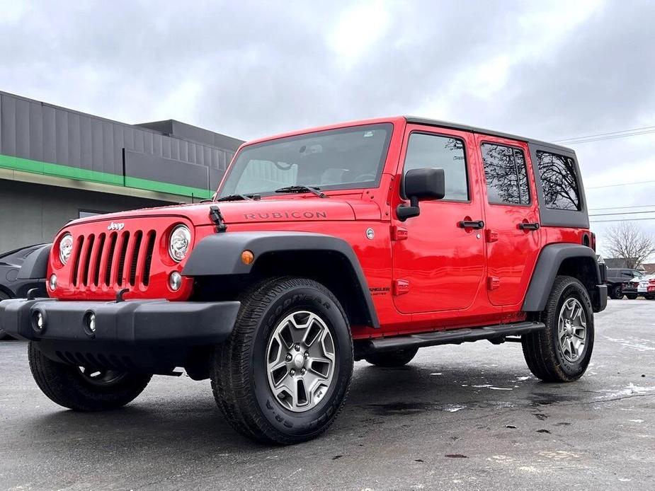 used 2017 Jeep Wrangler Unlimited car, priced at $27,500