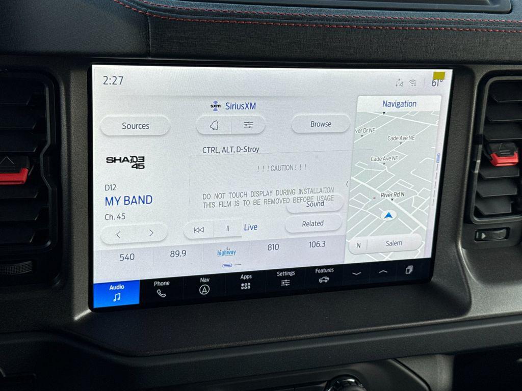 new 2025 Ford Bronco car, priced at $89,585