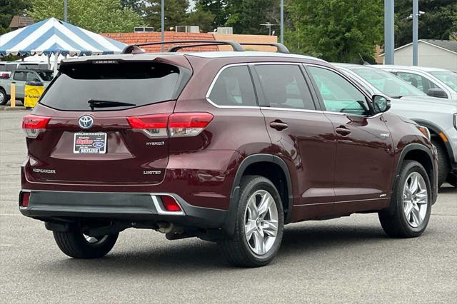 used 2019 Toyota Highlander Hybrid car, priced at $35,790