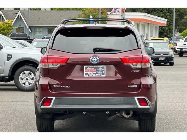 used 2019 Toyota Highlander Hybrid car, priced at $35,790