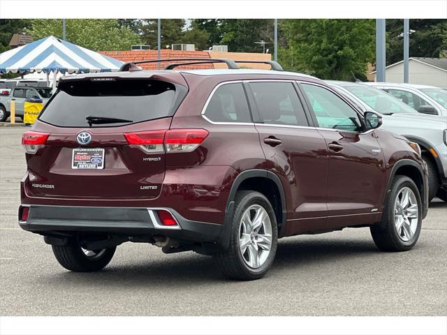 used 2019 Toyota Highlander Hybrid car, priced at $34,718