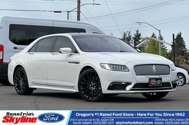 used 2017 Lincoln Continental car, priced at $26,490
