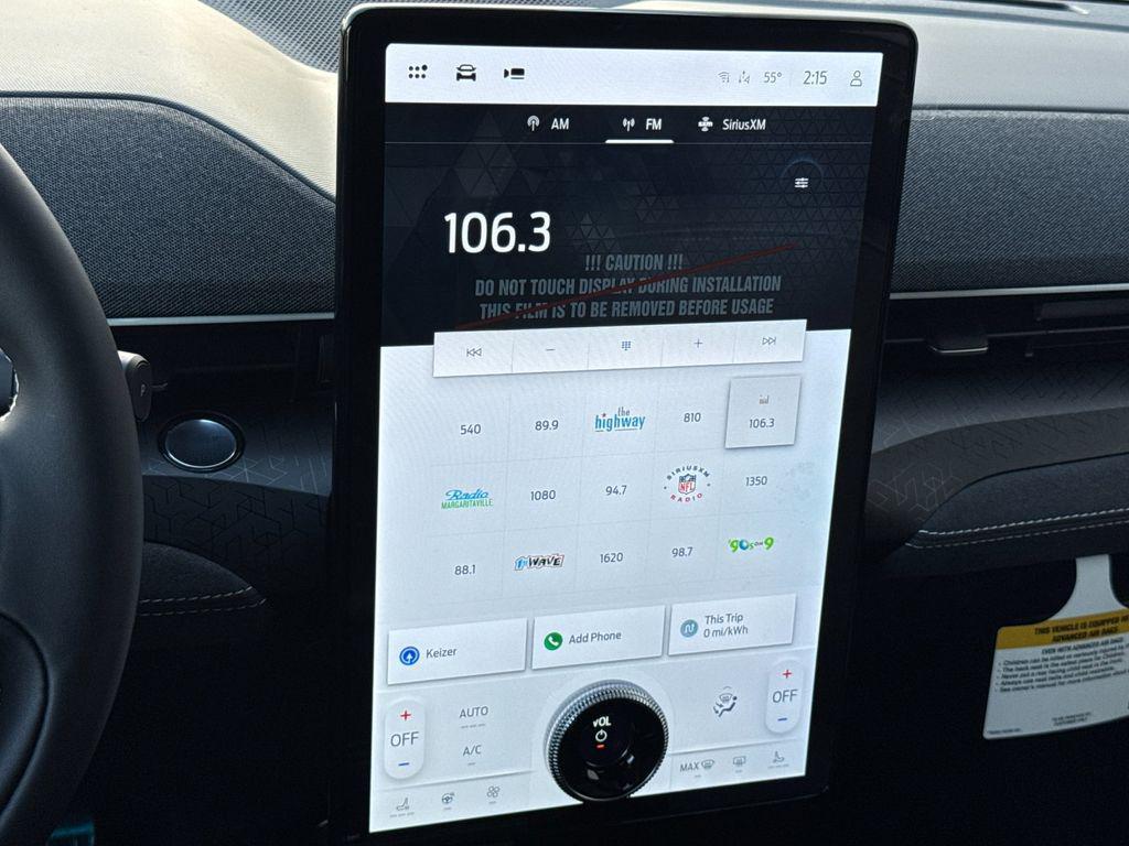 new 2025 Ford Mustang Mach-E car, priced at $55,905