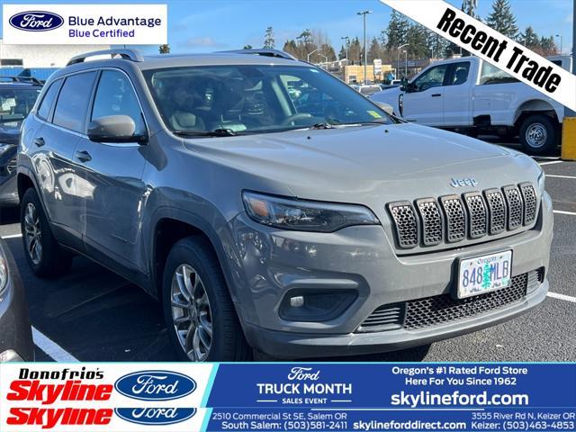 used 2020 Jeep Cherokee car, priced at $19,557