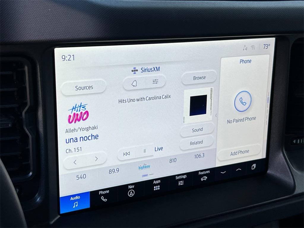 new 2025 Ford Bronco car, priced at $44,140