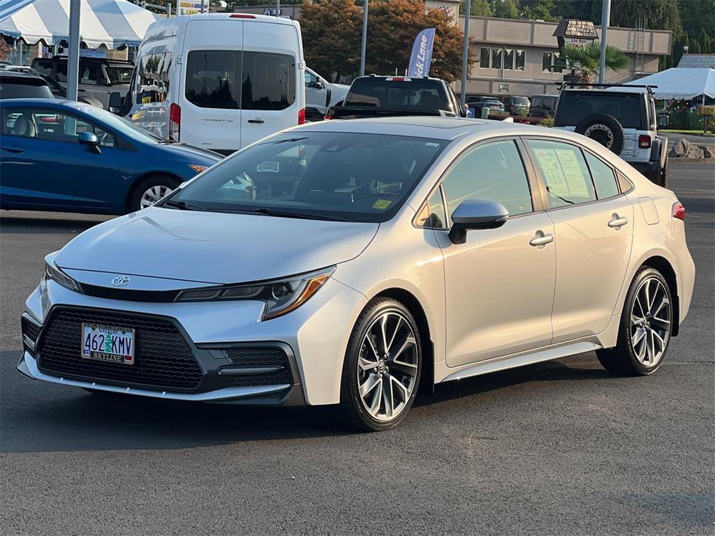used 2021 Toyota Corolla car, priced at $23,176