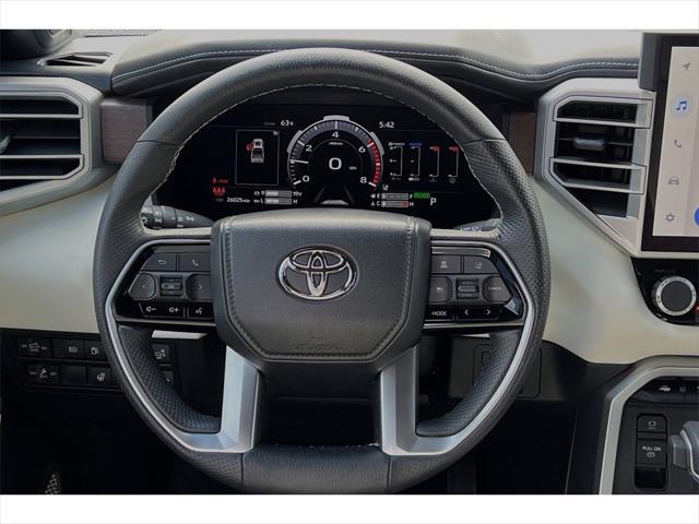 used 2022 Toyota Tundra Hybrid car, priced at $55,363