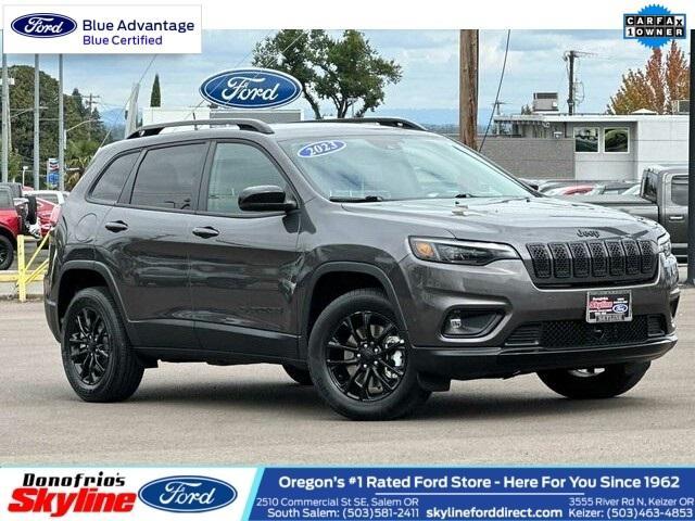 used 2023 Jeep Cherokee car, priced at $23,756