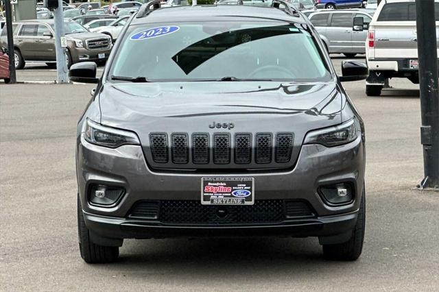 used 2023 Jeep Cherokee car, priced at $23,990