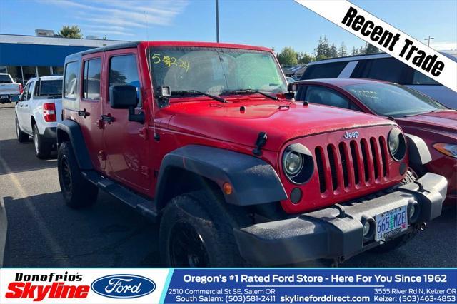 used 2014 Jeep Wrangler Unlimited car, priced at $20,990