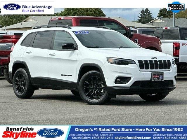 used 2023 Jeep Cherokee car, priced at $23,790