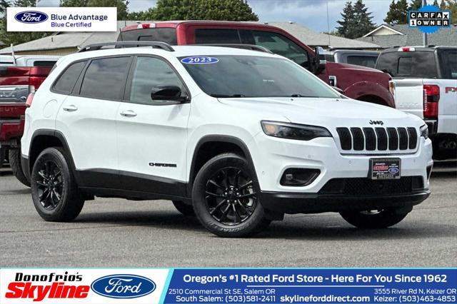 used 2023 Jeep Cherokee car, priced at $24,990