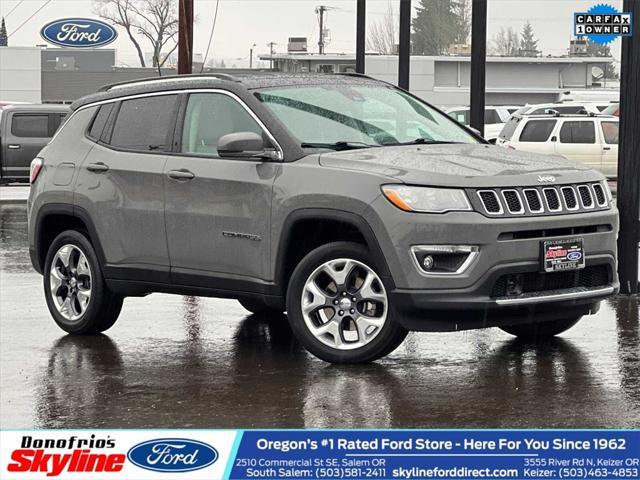 used 2021 Jeep Compass car, priced at $21,961