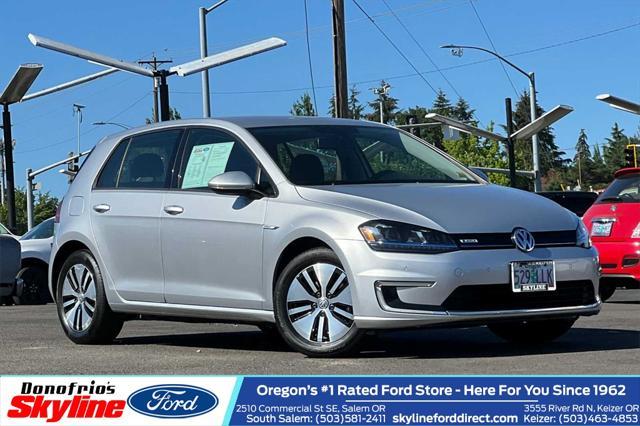 used 2015 Volkswagen e-Golf car, priced at $11,490