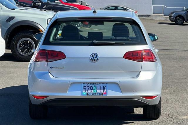 used 2015 Volkswagen e-Golf car, priced at $8,890