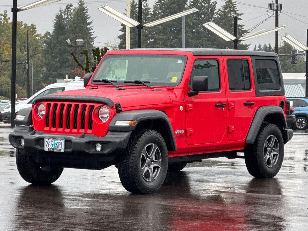 used 2018 Jeep Wrangler Unlimited car, priced at $21,389