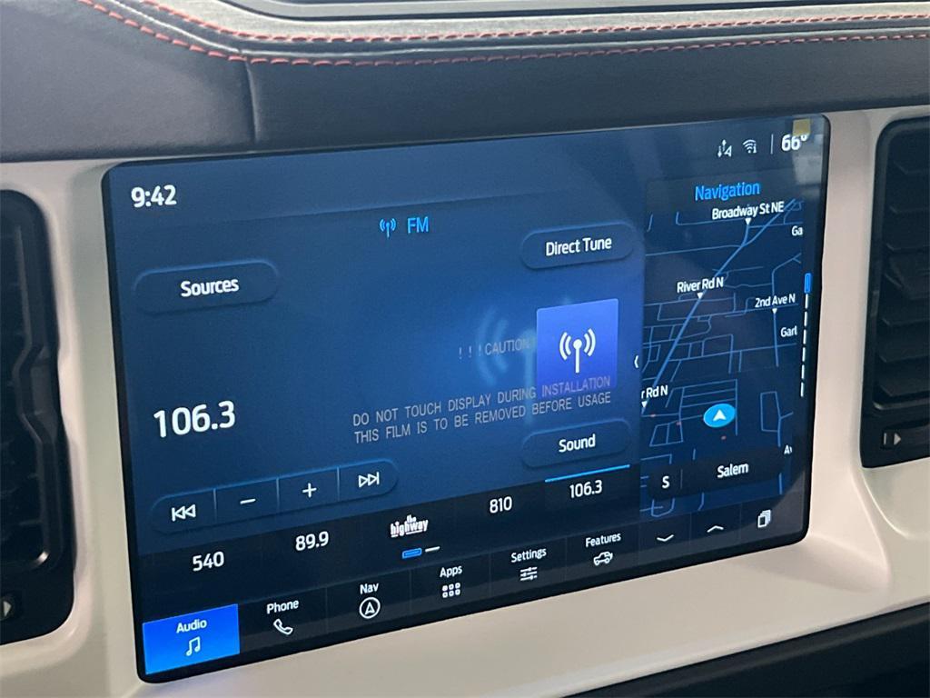 new 2025 Ford Bronco car, priced at $77,660