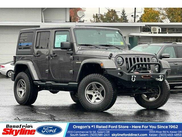 used 2016 Jeep Wrangler Unlimited car, priced at $22,990