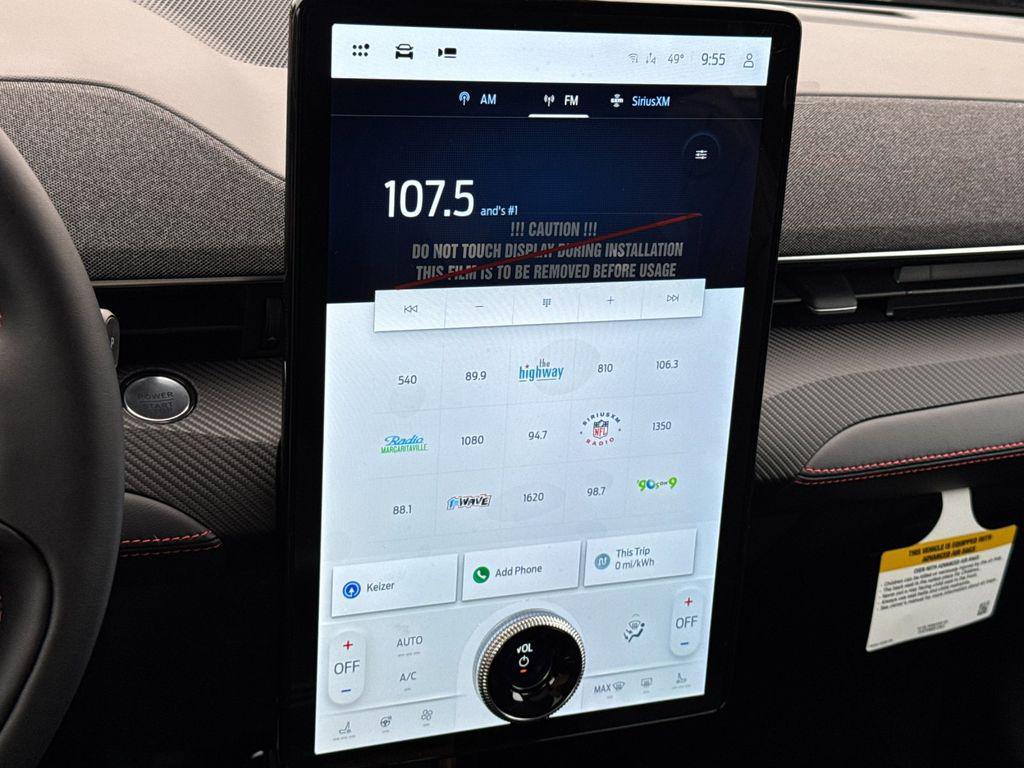 new 2025 Ford Mustang Mach-E car, priced at $56,835