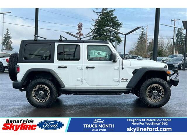 used 2019 Jeep Wrangler Unlimited car, priced at $31,880