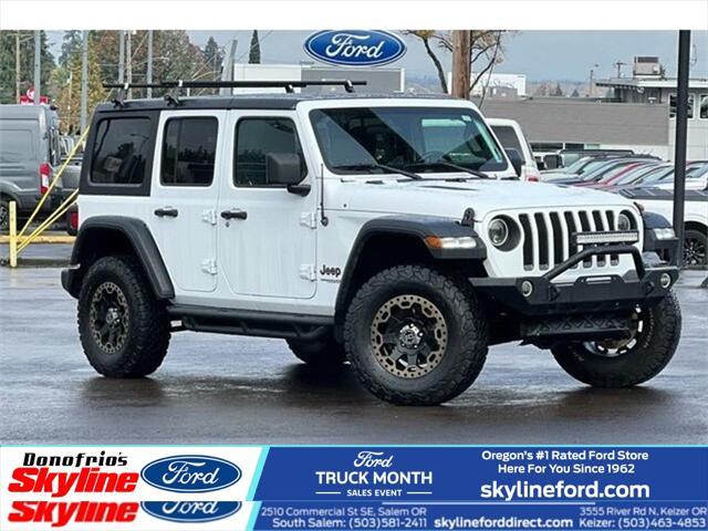 used 2019 Jeep Wrangler Unlimited car, priced at $31,880