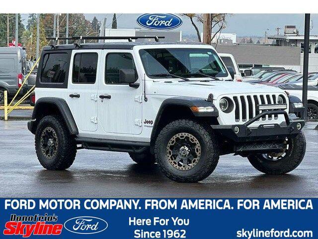 used 2019 Jeep Wrangler Unlimited car, priced at $28,596