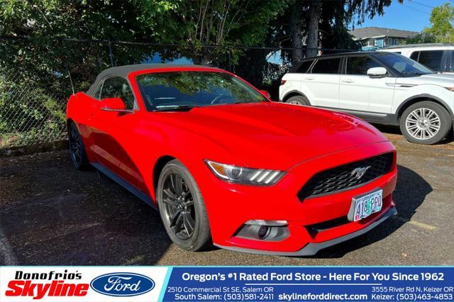 used 2017 Ford Mustang car, priced at $14,990