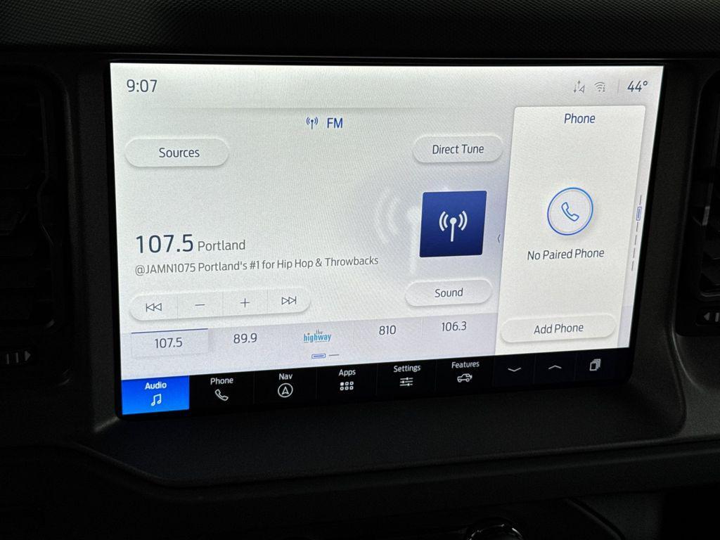 new 2025 Ford Bronco car, priced at $44,682