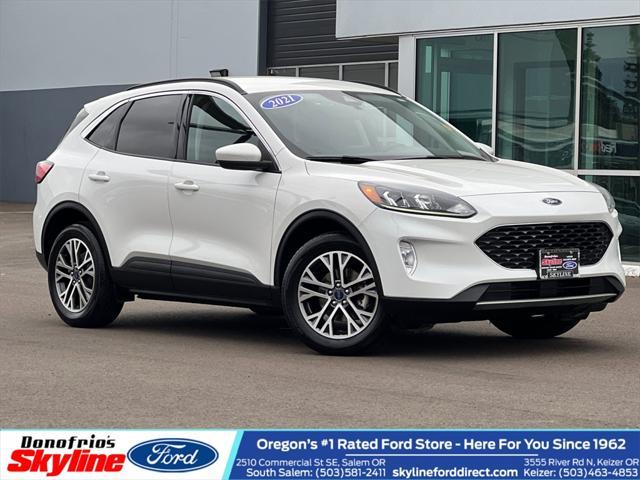 used 2021 Ford Escape car, priced at $21,470