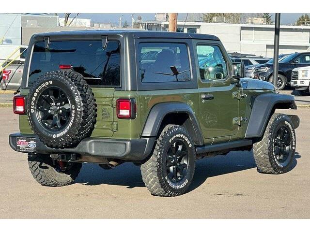 used 2020 Jeep Wrangler car, priced at $24,972