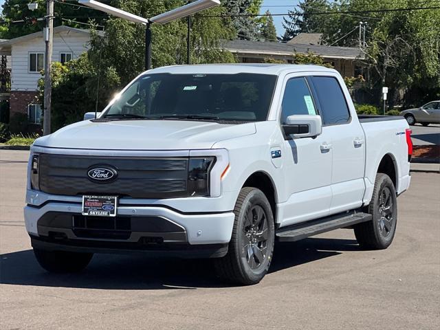 new 2025 Ford F-150 Lightning car, priced at $70,095