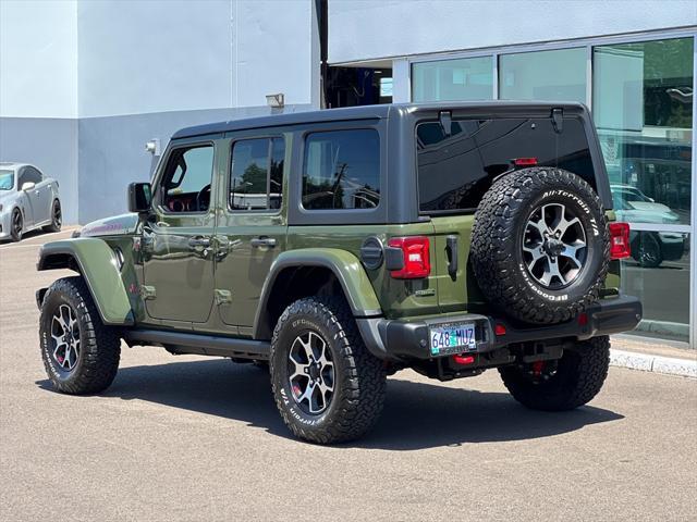 used 2021 Jeep Wrangler Unlimited car, priced at $42,948
