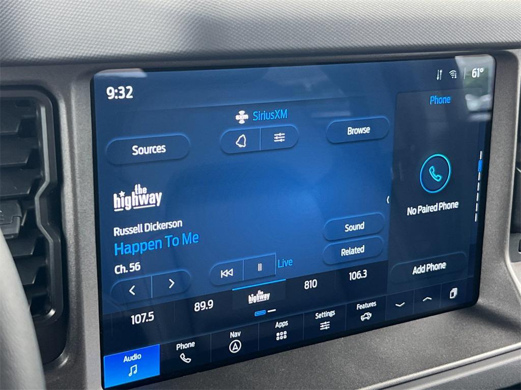 new 2025 Ford Bronco car, priced at $66,860